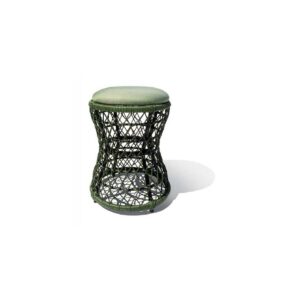 Puff Seat Garden Huelva com estofado e corda sintétcia